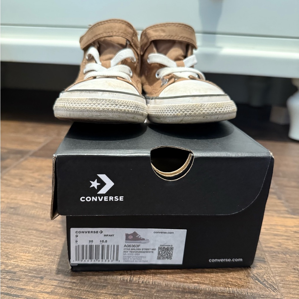 Converse Kids Brown High-Top Sneakers